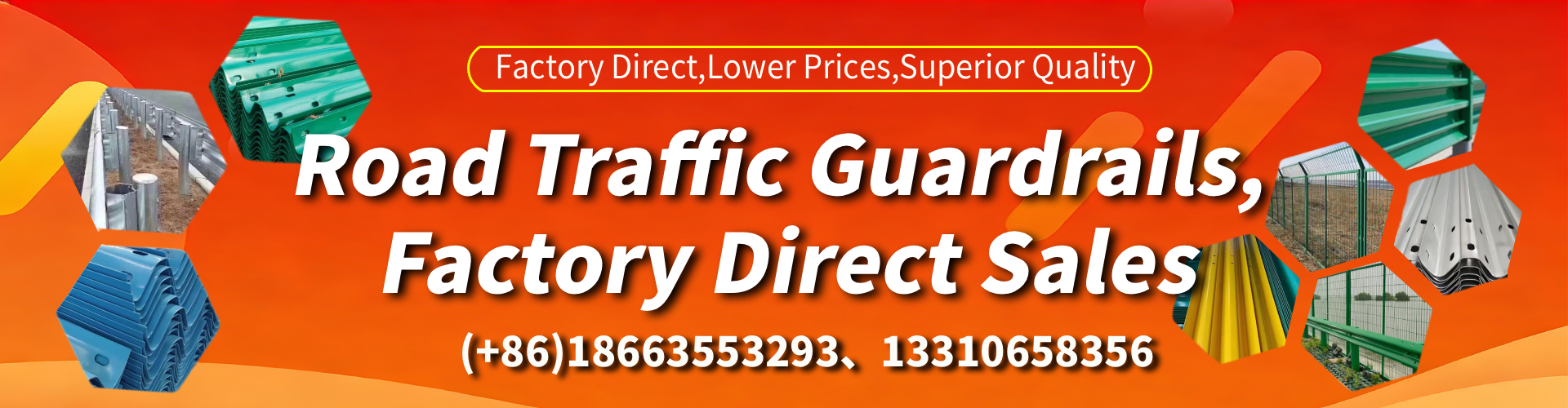 Alabama Traffic Barrier Manufacturer, Road Barrier, Wave Beam Guardrail, Anti-collision Barrier, Isolation Barrier, Protective Fence